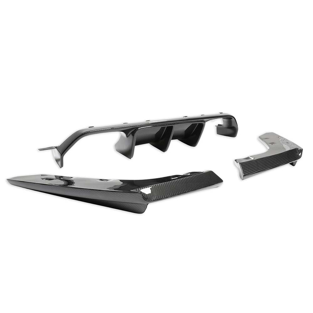 BMW M3/M4 F80/F82/F83 2014-2020 DRY CARBON DIFFUSER - V2