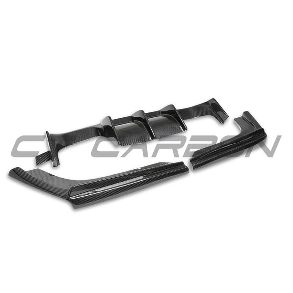 BMW M3/M4 F80/F82/F83 2014-2020 DRY CARBON DIFFUSER - V2