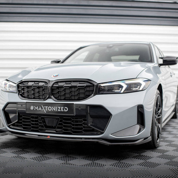Maxton Design - FRONT SPLITTER V.2 BMW 3 M340I / M-PACK G20 / G20 FACELIFT