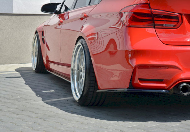 Maxton Design - REAR SIDE SPLITTERS V.1 BMW M3 F80 (2014-18)