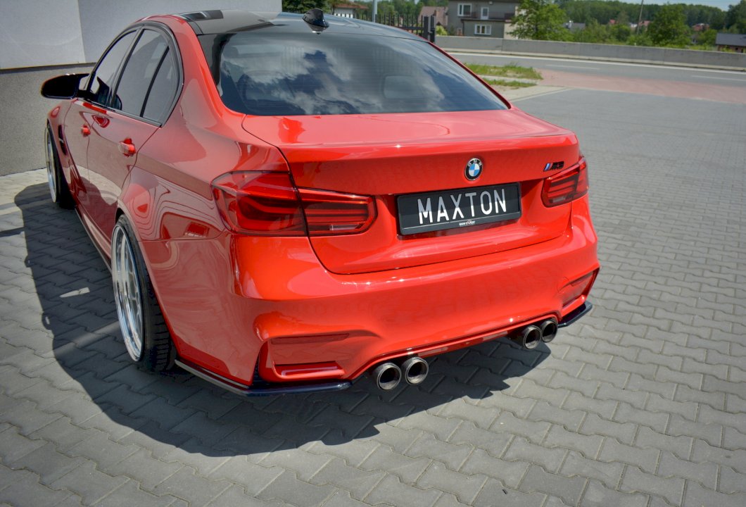 Maxton Design - REAR SIDE SPLITTERS V.1 BMW M3 F80 (2014-18)