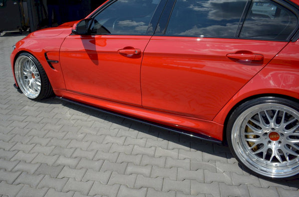 Maxton Design - SIDE SKIRTS DIFFUSERS V.1 BMW M3 F80 (2014-18)
