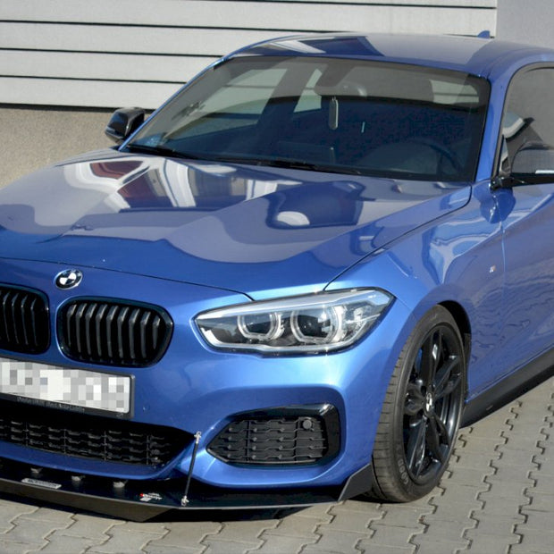 Maxton Design - FRONT RACING SPLITTER V.2 BMW 1 F20/F21 M-POWER FACELIFT (2015-19)