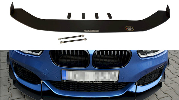 Maxton Design - FRONT RACING SPLITTER V.2 BMW 1 F20/F21 M-POWER FACELIFT (2015-19)