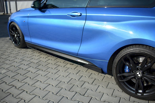 Maxton Design - RACING SIDE SKIRTS DIFFUSERS BMW 1 F21 M135I / M140I / M-PACK (2011-19)