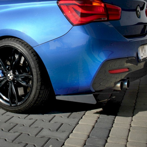 Maxton Design - REAR SIDE SPLITTERS BMW 1 F20/F21 M-POWER FACELIFT (2015-19)