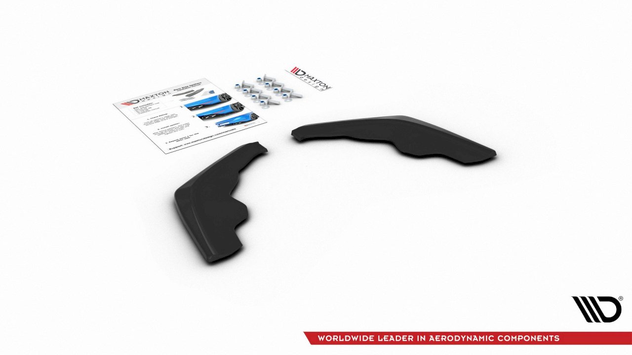 Maxton Design - REAR SIDE SPLITTERS V.3 BMW 1 F40 M-SPORT / M135I