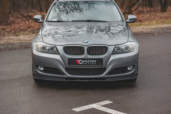 Maxton Design - FRONT SPLITTER V2 BMW 3 SERIES E91 FACELIFT (2008-2011)