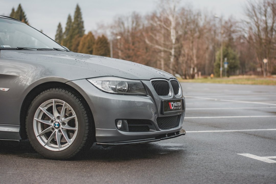 Maxton Design - FRONT SPLITTER V2 BMW 3 SERIES E91 FACELIFT (2008-2011)