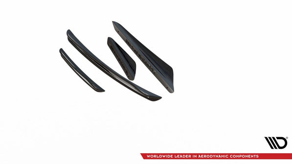 Maxton Design - FRONT BUMPER WINGS (CANARDS) BMW 1 F40 M-PACK / M135I