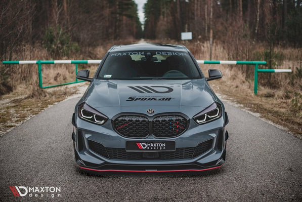 Maxton Design - FRONT BUMPER WINGS (CANARDS) BMW 1 F40 M-PACK / M135I