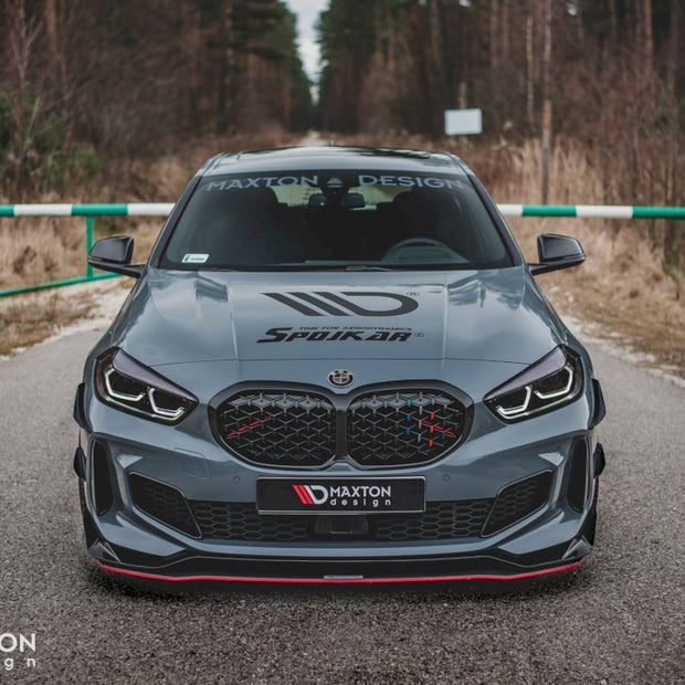 Maxton Design - FRONT BUMPER WINGS (CANARDS) BMW 1 F40 M-PACK / M135I