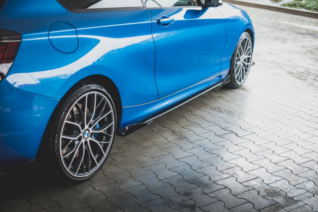 Maxton Design - STREET PRO DURABILITY SIDE SKIRTS DIFFUSERS (+FLAPS) BMW M135I F20 (2011-2015)