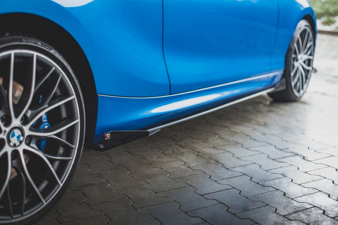 Maxton Design - STREET PRO DURABILITY SIDE SKIRTS DIFFUSERS (+FLAPS) BMW M135I F20 (2011-2015)