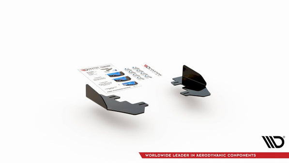 Maxton Design - STREET PRO REAR SIDE FLAPS BMW 1 F20 M-PACK FACELIFT / M140I (2015-2019)