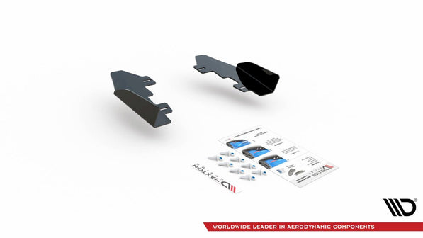 Maxton Design - STREET PRO REAR SIDE FLAPS BMW 1 F20 M-PACK FACELIFT / M140I (2015-2019)