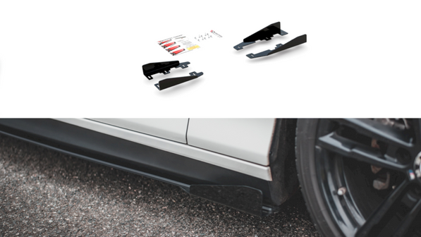 Maxton Design - STREET PRO SIDE FLAPS BMW 1 F20 M-PACK FACELIFT / M140I (2015-2019)