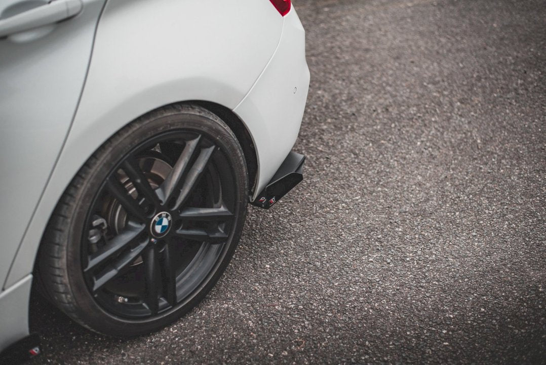 Maxton Design - STREET PRO DURABILITY REAR SIDE SPLITTERS V3 (+FLAPS) BMW 1 F20 M-PACK FACELIFT / M140I (2015-2019)