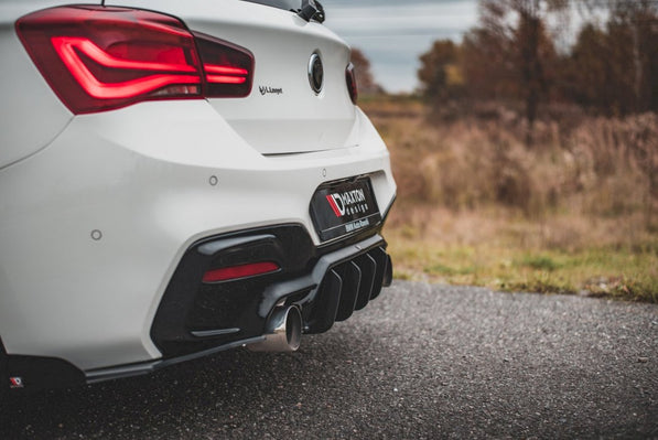 Maxton Design - STREET PRO DURABILITY REAR DIFFUSER V4 BMW M140I (2016-2019)