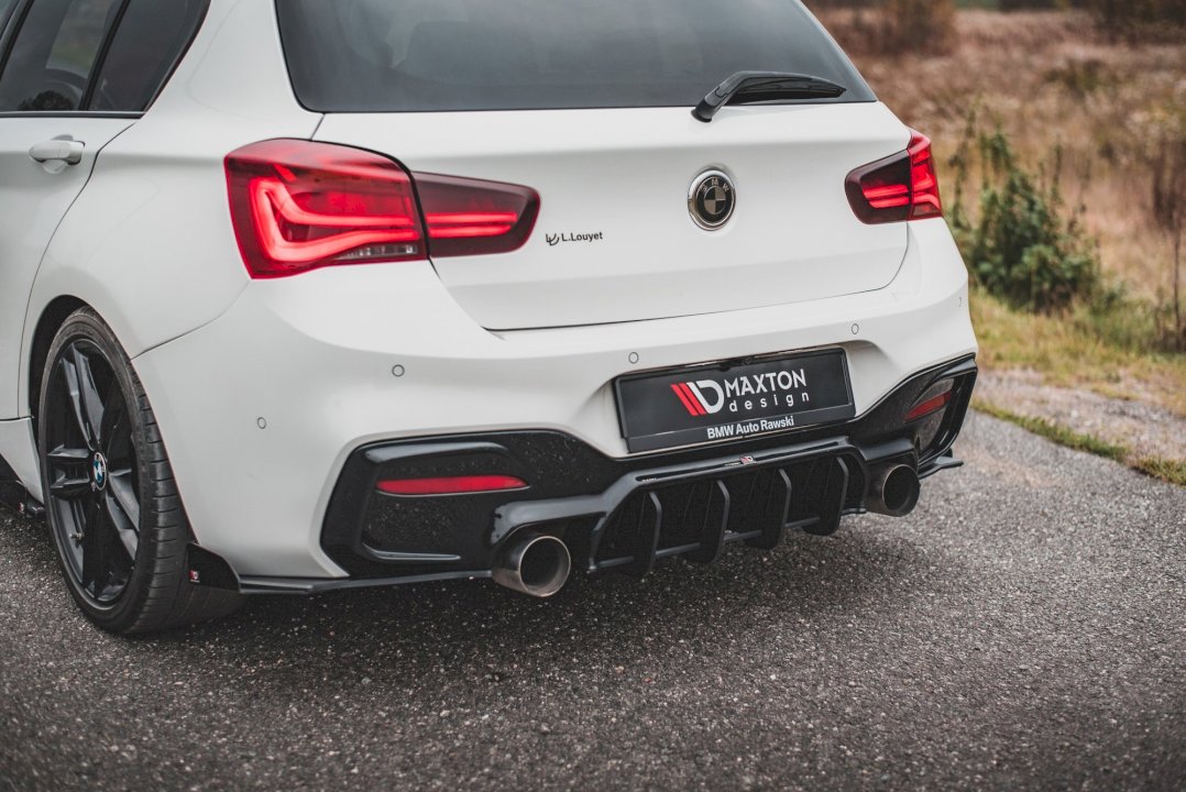 Maxton Design - STREET PRO DURABILITY REAR DIFFUSER V4 BMW M140I (2016-2019)