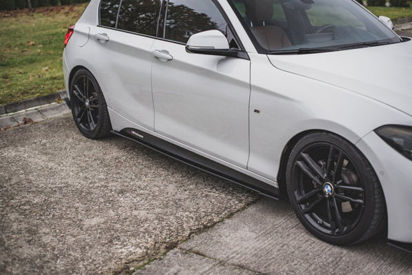 Maxton Design - STREET PRO DURABILITY SIDE SKIRTS DIFFUSERS V2 BMW 1 F20 M-PACK FACELIFT / M140I (2015-2019)