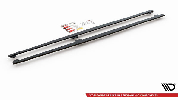 Maxton Design - STREET PRO DURABILITY SIDE SKIRTS DIFFUSERS V2 BMW 1 F20 M-PACK FACELIFT / M140I (2015-2019)