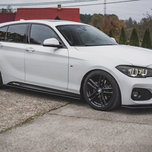 Maxton Design - STREET PRO DURABILITY SIDE SKIRTS DIFFUSERS V2 BMW 1 F20 M-PACK FACELIFT / M140I (2015-2019)