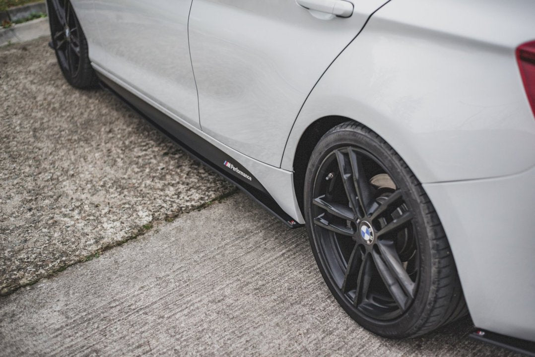 Maxton Design - STREET PRO DURABILITY SIDE SKIRTS DIFFUSERS V2 BMW 1 F20 M-PACK FACELIFT / M140I (2015-2019)