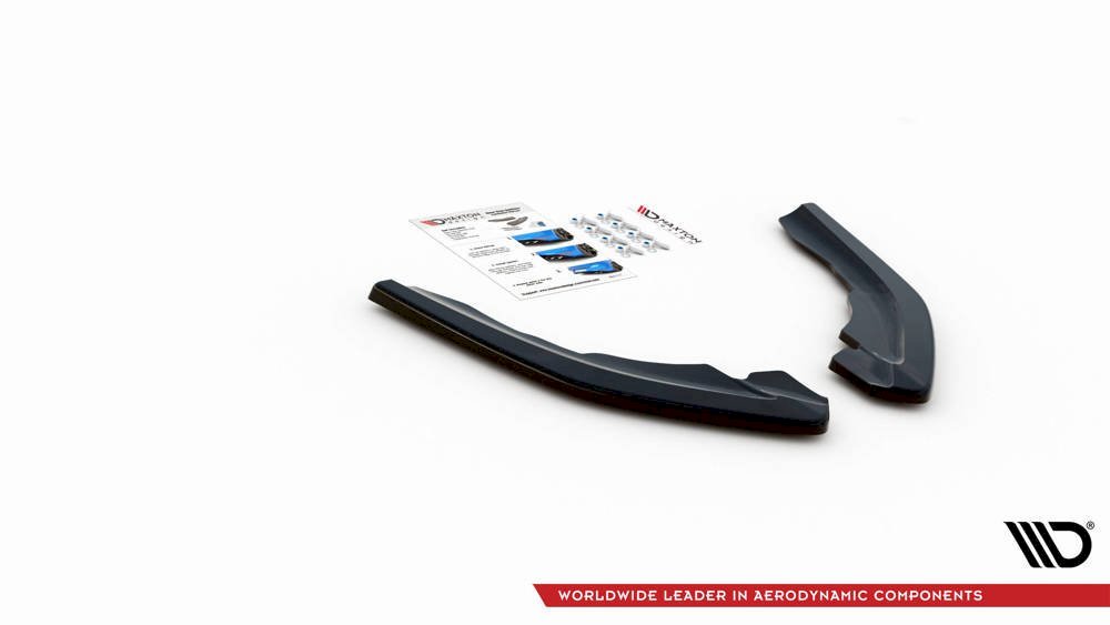 Maxton Design - REAR SIDE SPLITTERS V.2 BMW M2 F87 (2016-2020)