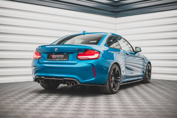Maxton Design - REAR SIDE SPLITTERS V.3 BMW M2 F87 (2016-2020)
