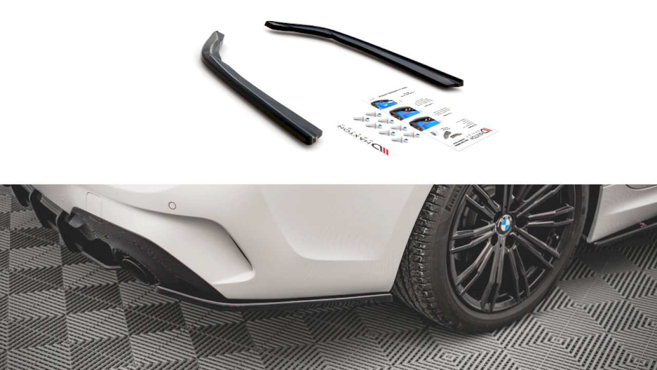 Maxton Design - REAR SIDE SPLITTERS V.2 BMW 3 G20 / G21 M-PACK (2018-)