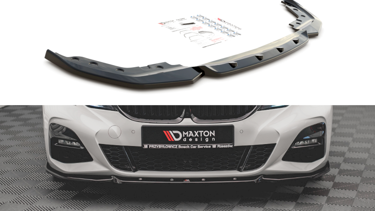 Maxton Design - FRONT SPLITTER V.5 BMW 3 G20 / G21 M-PACK (2018-)