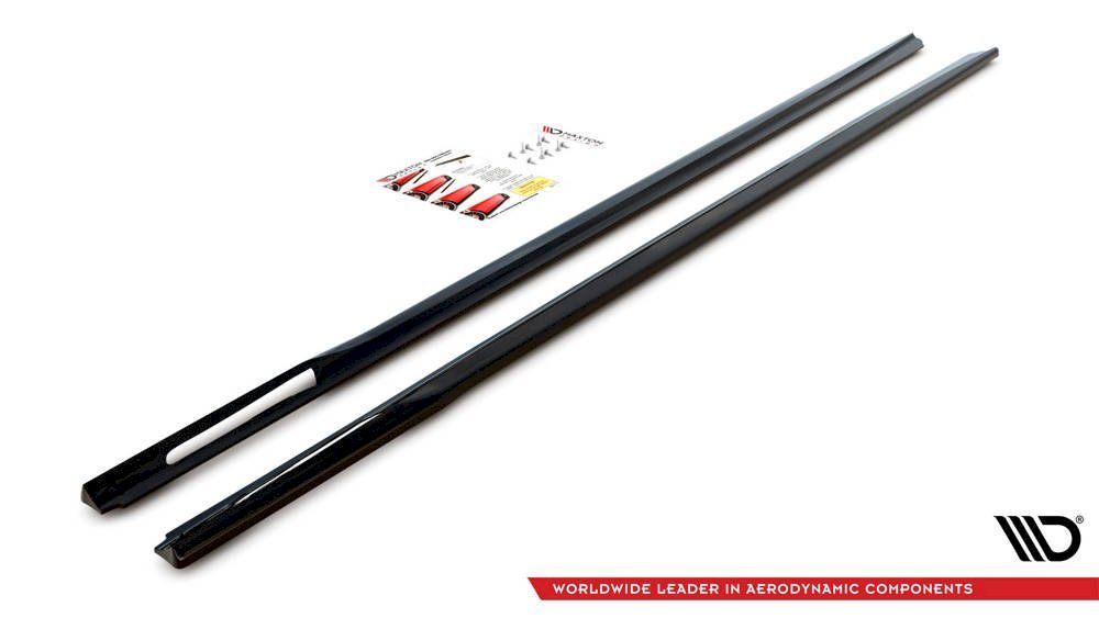 Maxton Design - SIDE SKIRTS DIFFUSERS V.2 BMW 3 G20 / G21 M-PACK (2018-)