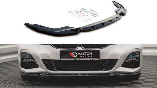 Maxton Design - FRONT SPLITTER V.4 BMW 3 G20 / G21 M-PACK (2018-)