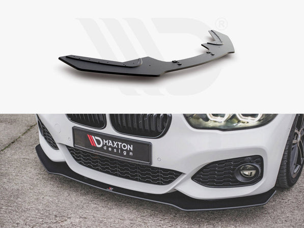 Maxton Design - STREET PRO FRONT SPLITTER V.3 BMW 1 F20 M-PACK FACELIFT / M140I