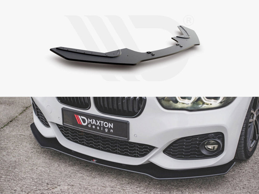 Maxton Design - STREET PRO FRONT SPLITTER V.3 BMW 1 F20 M-PACK FACELIFT / M140I