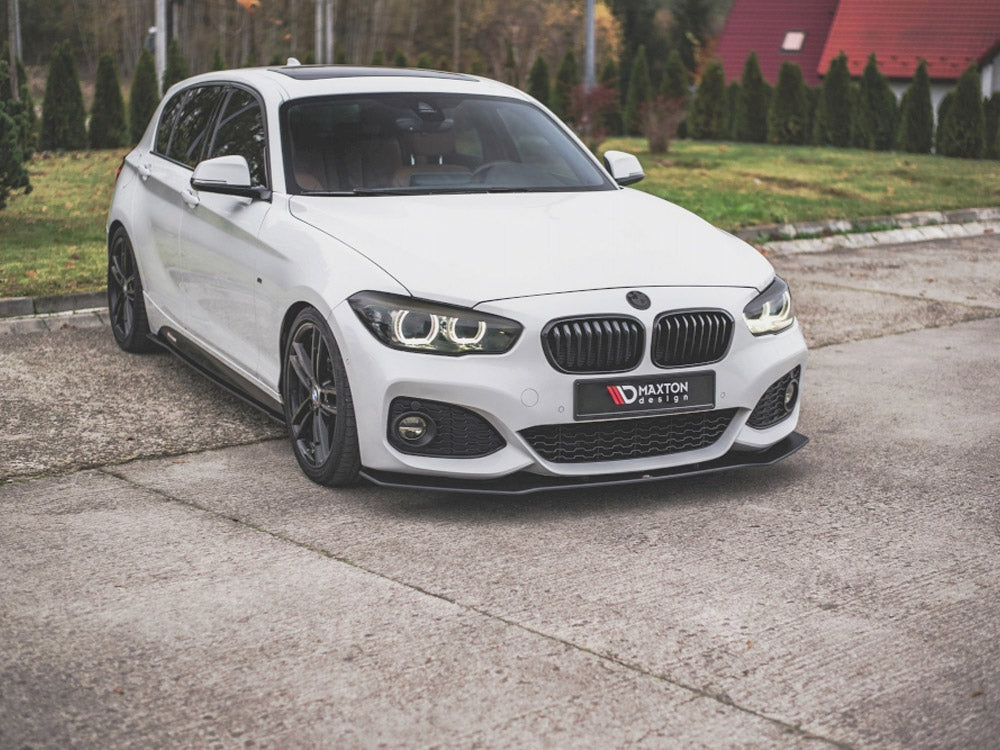 Maxton Design - STREET PRO FRONT SPLITTER V.3 BMW 1 F20 M-PACK FACELIFT / M140I