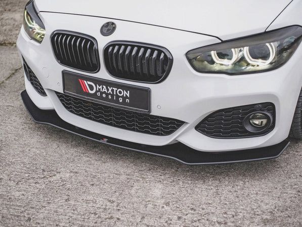 Maxton Design - STREET PRO FRONT SPLITTER V.3 BMW 1 F20 M-PACK FACELIFT / M140I