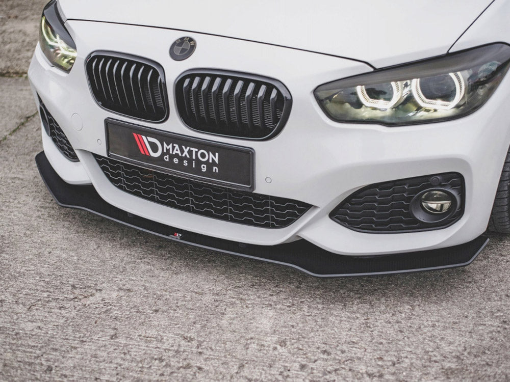 Maxton Design - STREET PRO FRONT SPLITTER V.3 BMW 1 F20 M-PACK FACELIFT / M140I