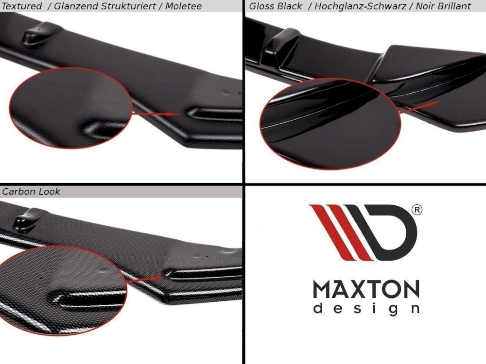 Maxton Design - REAR WINDOW EXTENSION BMW 1 F40 M-SPORT / M135I