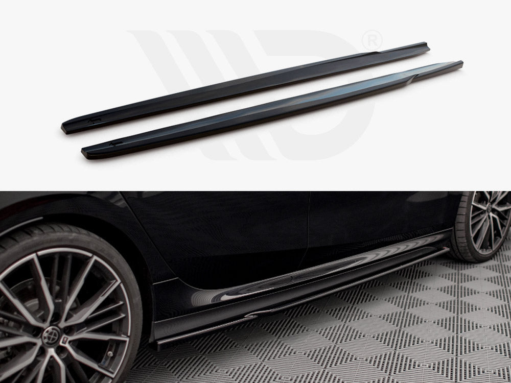 Maxton Design - SIDE SKIRTS DIFFUSERS V.1 BMW 2 GRAN COUPE M-PACK F44 (2019-)