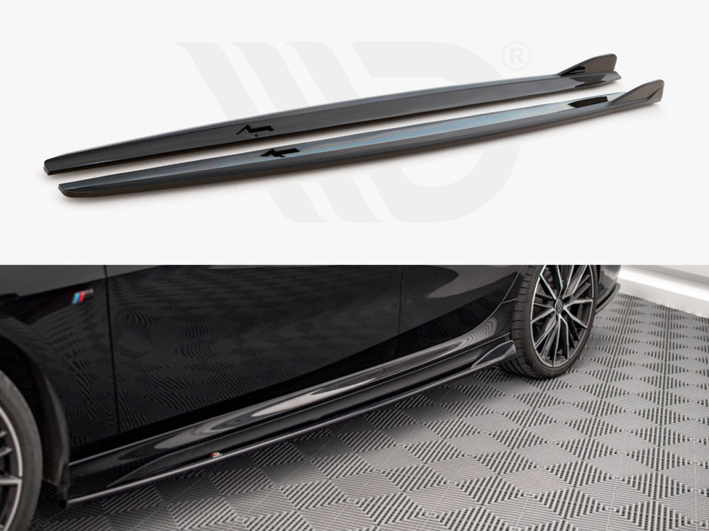 Maxton Design - SIDE SKIRTS DIFFUSERS V.2 BMW 2 GRAN COUPE M-PACK F44 (2019-)