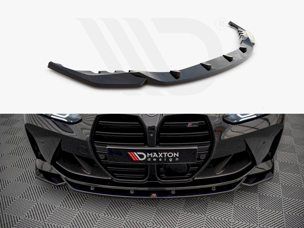 Maxton Design - Front Splitter V.2 Bmw M4 G82 / M3 G80 (2021-)