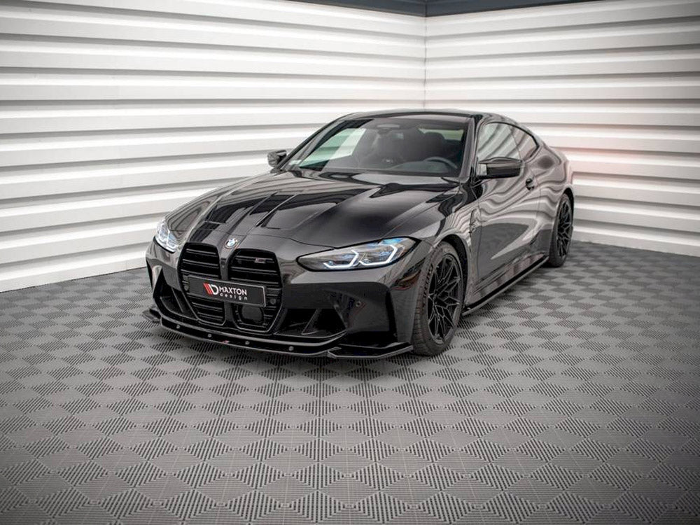 Maxton Design - Front Splitter V.2 Bmw M4 G82 / M3 G80 (2021-)