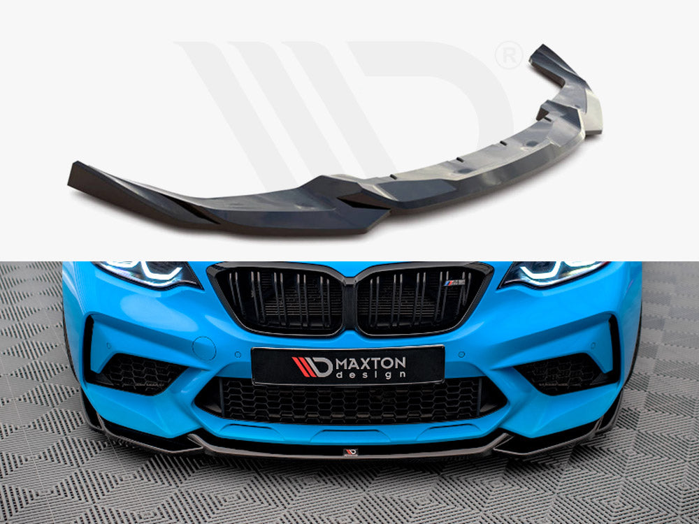 Maxton Design - FRONT SPLITTER V.1 BMW M2 COMPETITION F87 (2018-2020)