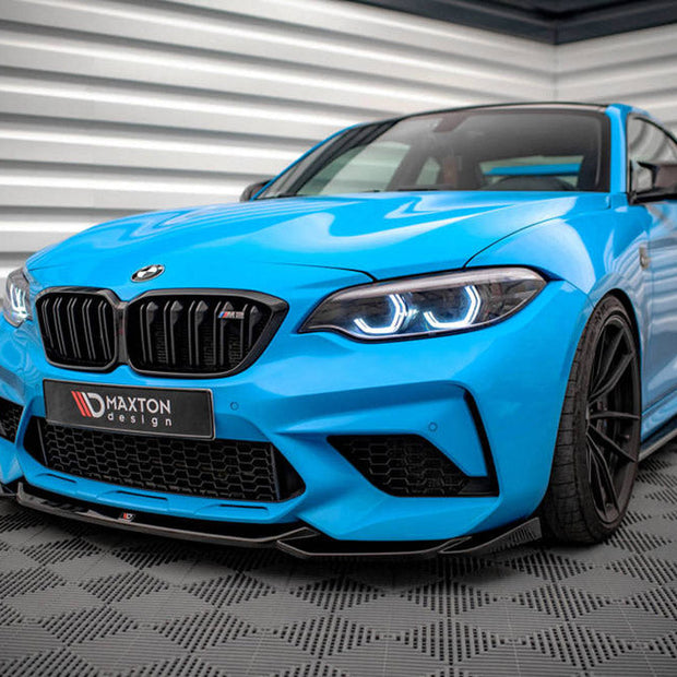 Maxton Design - FRONT SPLITTER V.1 BMW M2 COMPETITION F87 (2018-2020)
