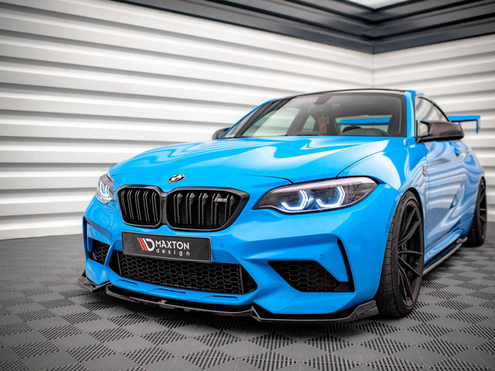 Maxton Design - FRONT SPLITTER V.2 BMW M2 COMPETITION F87 (2018-2020)