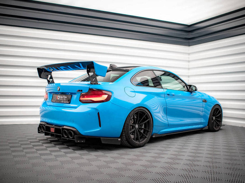 Maxton Design - STREET PRO SIDE SKIRTS DIFFUSERS (+FLAPS) BMW M2 F87 (2016-2020)