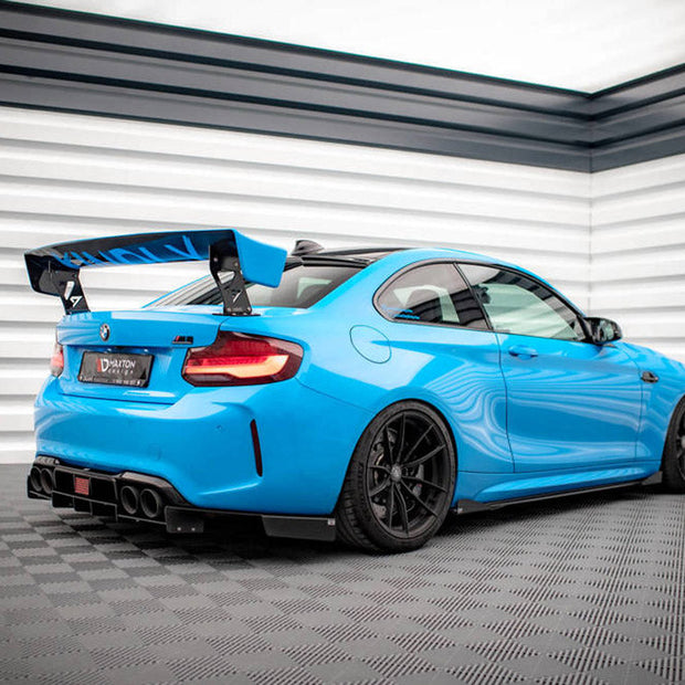 Maxton Design - STREET PRO SIDE SKIRTS DIFFUSERS (+FLAPS) BMW M2 F87 (2016-2020)