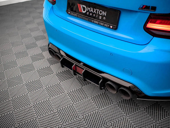 Maxton Design - STREET PRO REAR DIFFUSER BMW M2 F87 (2016-2020)